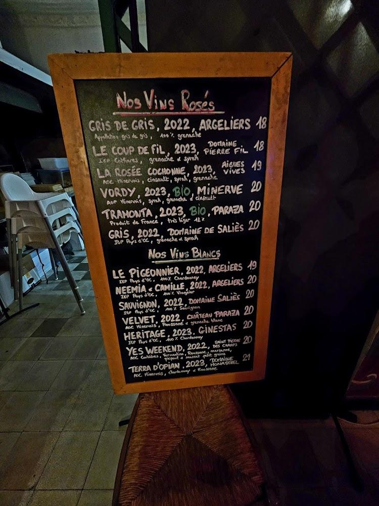 La Table du Casino - Menu Image 1