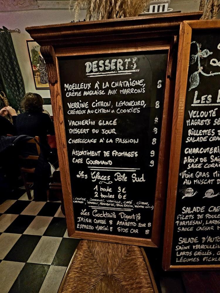 La Table du Casino - Menu Image 3