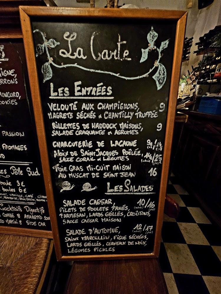 La Table du Casino - Menu Image 4