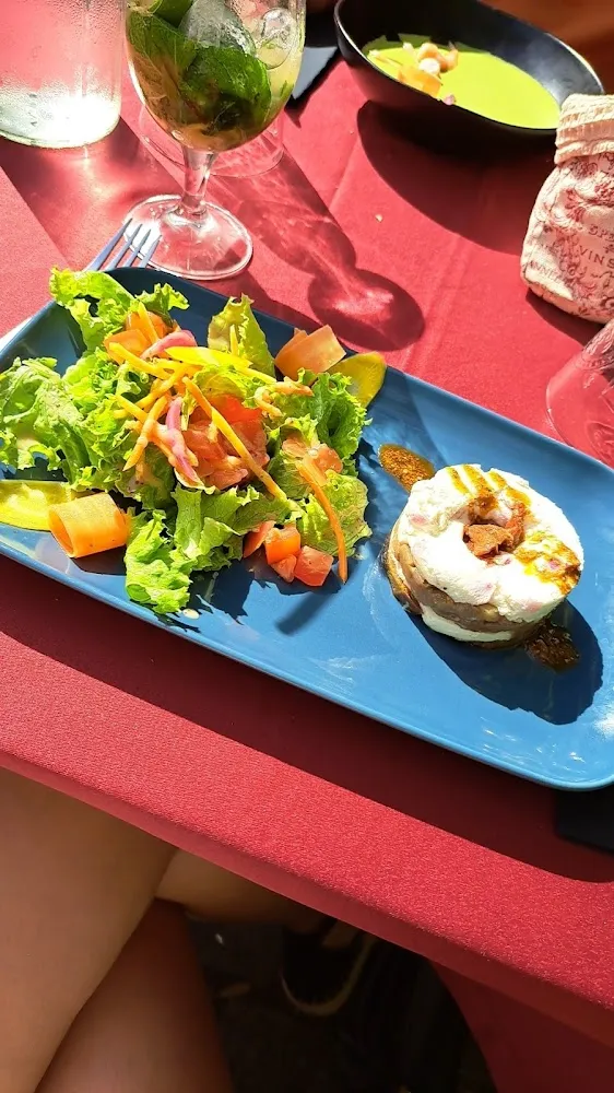 Mille Feuille de Chèvre Et Aubergine